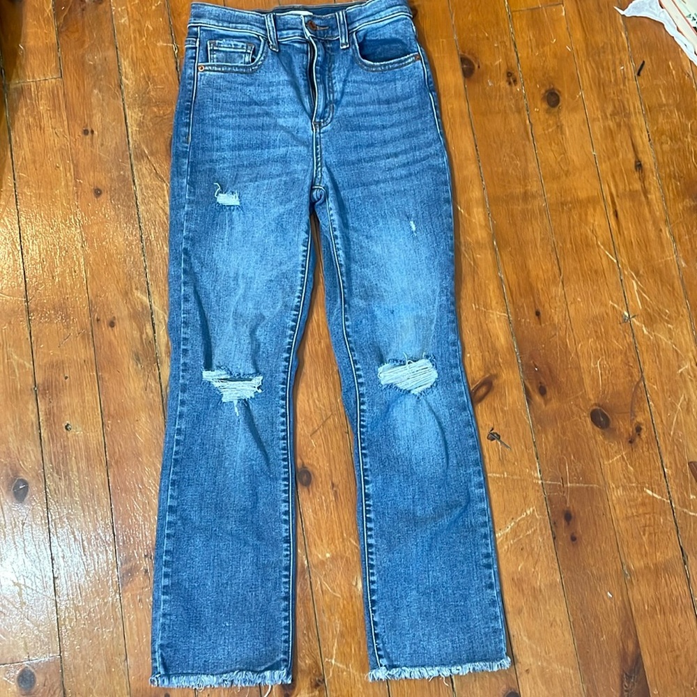 Boyfriend fit denim